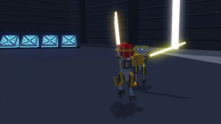 clone drone slowmo sword head slash